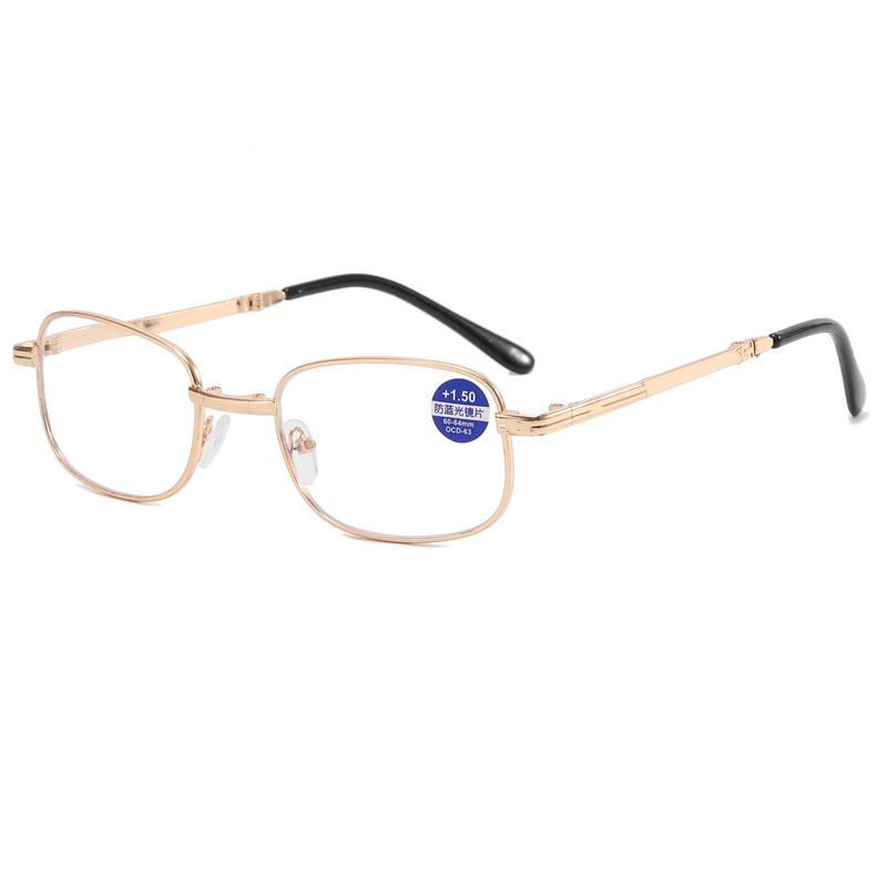 Folding Anti-Blue Reading Glasses Stall Running Rivers And Lakes Reading Glasses High Definition Anti-Fatigue Men And Women The Same Style