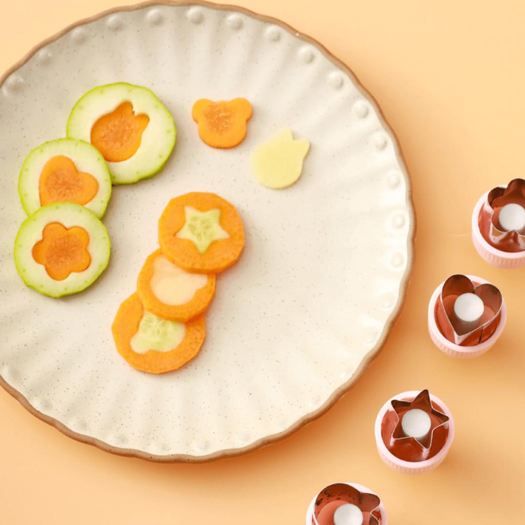 Fruit Print Press Cutter Molds, Butterfly Shaped Vegetable Fruit Cookie Cutters, Stainless Steel Baking Molds, Creative Kitchen Tools