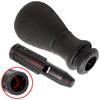 Peugeot 207 Gear Shift Knob CHROME SCHEMATIC + Adapter / Gear Shift Knob Lever Adapter 2 Pcs. SET