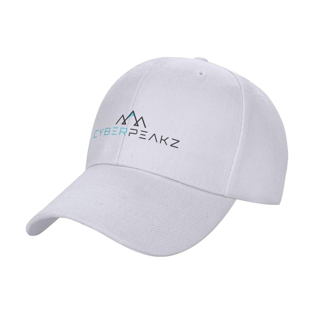 Fashion Cyber Peakz Main Brand Logo Baseball Cap Workwear Style Visor Cap