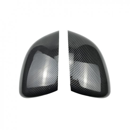 ABS Carbon Fiber Side Rearview Mirror Cover For Benz A CLA Class W177 C118 +