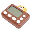 Digital Kitchen Timer Plastic Cute Cartoon Appearance Electric Cooking Timer for Studying Dog
