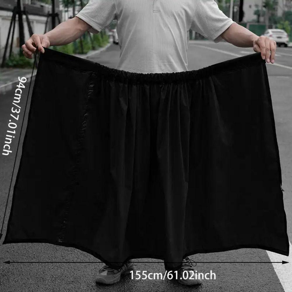 Pantalones Falda Impermeables Ligeros Cortavientos Impermeables Kilt Anti-Arañazos Delantal de Ciclismo Senderismo