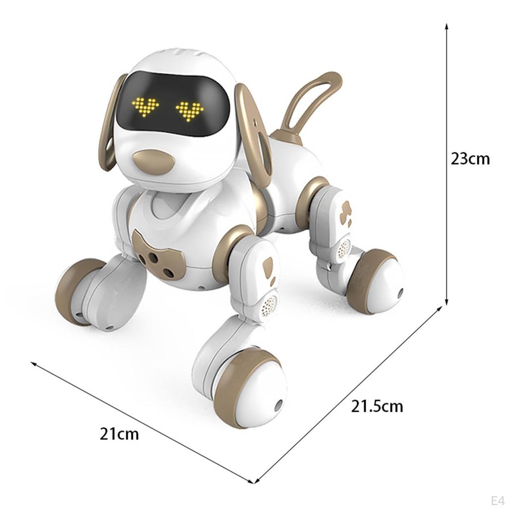Dancing Robots for Kids, rc puppy, Walking Touch Sensing, Remote Control Robot Dog Toy Baby,