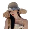 Grass Hat With Large Brim For Sun Protection And Breathability For Summer Vacation Use