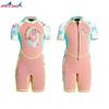 Children's Diving Suit 2MM Warm Girls 'swimsuit One-piece Short-sleeved Snorkeling Surfing Sunscreen Jellyfish