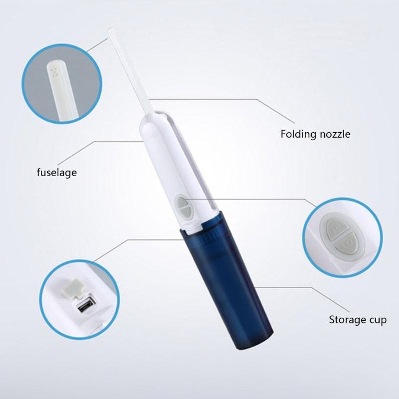 Portable Electric Feminine Hygienes Bidet Adjustable Water Pressure Small Electric Bidet Simple Use for Person Care X3UC