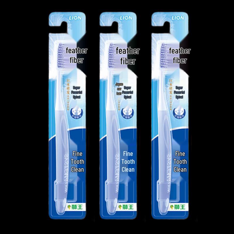 

Lion King Fine Tooth Clean Super Spiral Toothbrush 3-Pack