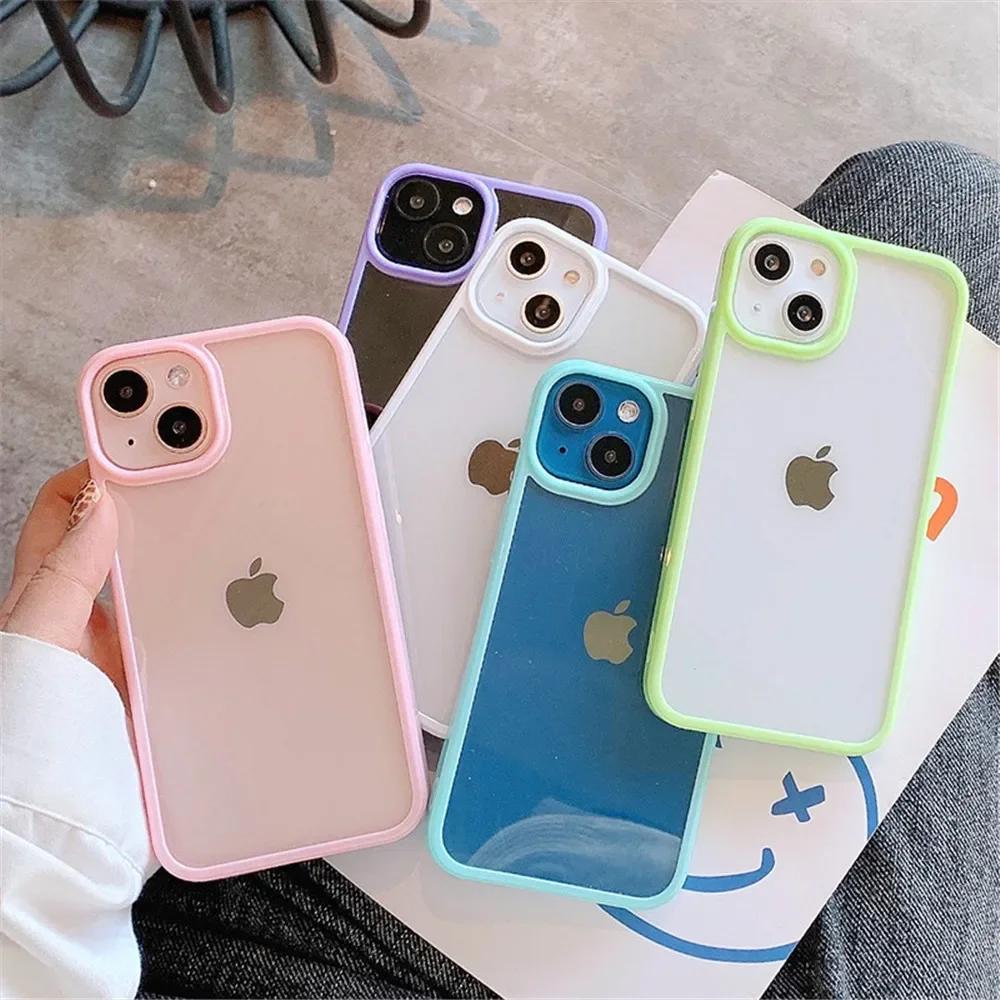 Advanced anti fall phone protective case For iPhone 15 14 11 12 13 Pro Max X XS XR 8 7 Plus Transparent Protection Back Cover