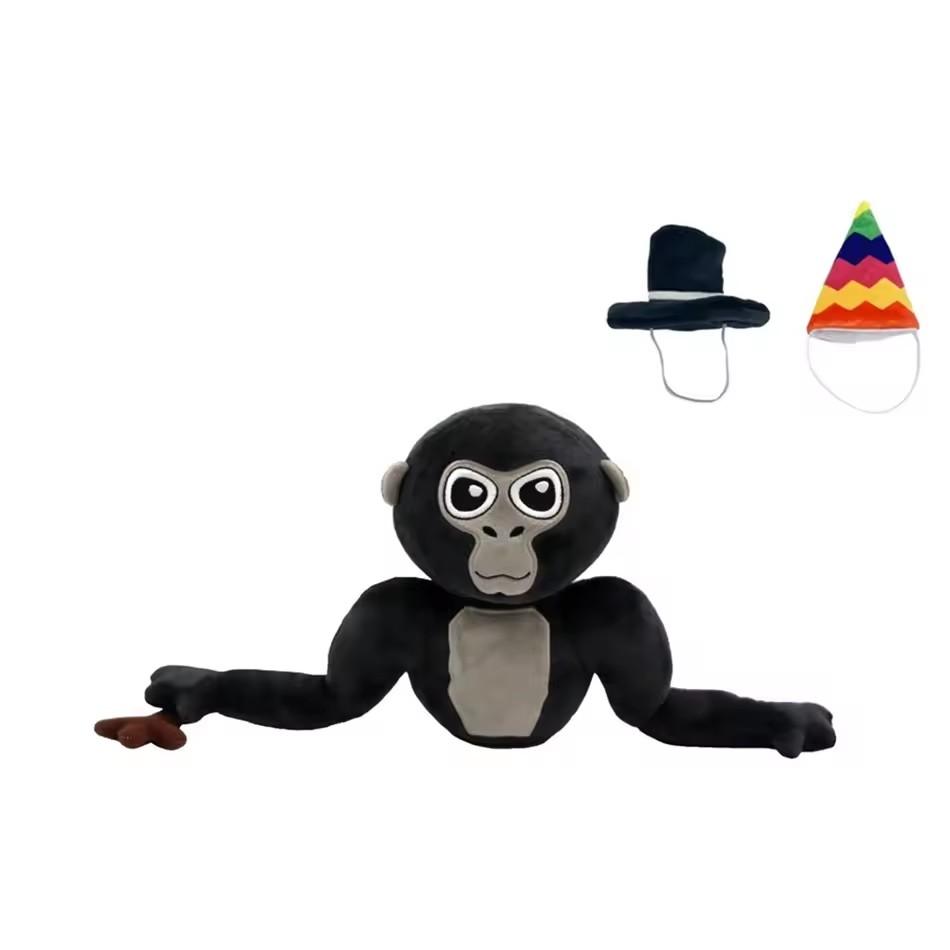 25Cm Gorilla Tag Monke Plush Toy Cute Soft Stuffed Cartoon Anime Home Decoration Dolls Kawaii Pillow Birthday Gift For Kids Toy