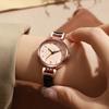 Elegant Small Arabic Dial Women Watches Fashion Leather Band Ladies Quartz Watch Girls Clock Gift