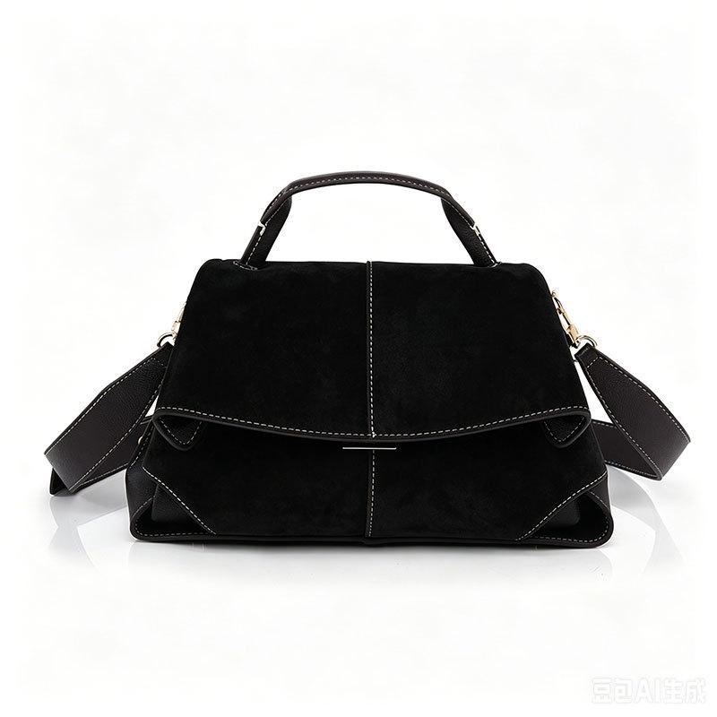 Women'S Handbag, Matte Bag, Women'S Niche Design Sense, Shoulder Bag, Large-Capacity Commuter Messenger Bag.