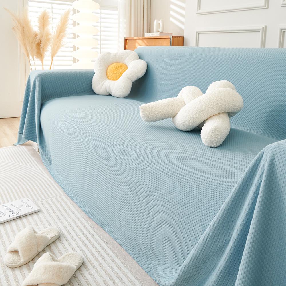 

Простой чехол для дивана, полотенце, ткань, нескользящая, против морщин, подушка для дивана, универсальный, всесезонный, высокочувствительный, всеобъемлющий, современный чехол для дивана 180X130