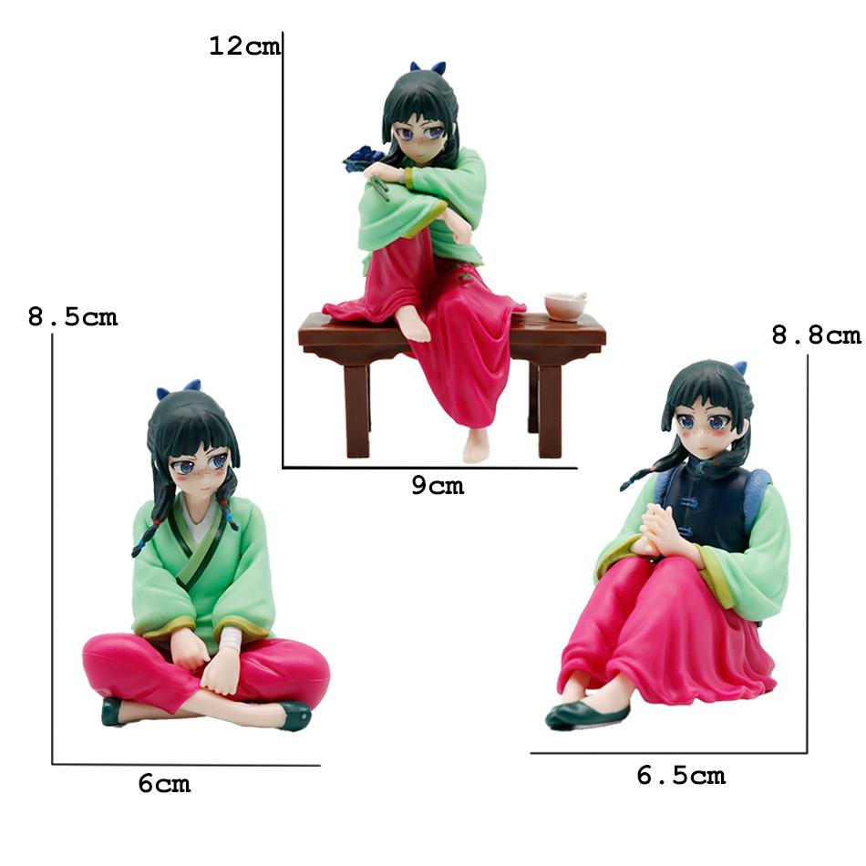 Maomao the Apothecary Diaries Season 2 Anime Figure 21cm PVC Model Toy with Cloak Action Figurine Doll for Collectors