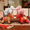 Horse mascot doll dragon flying phoenix dance pony pendant plush toy annual meeting gift zodiac horse doll