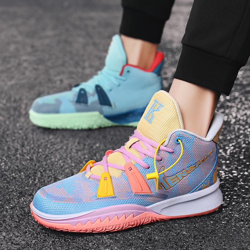 Herbst und Winter Owen Basketballschuhe Mandarin-Ente Filmkunst-Thema Teenie-Schüler atmungsaktive Sneaker