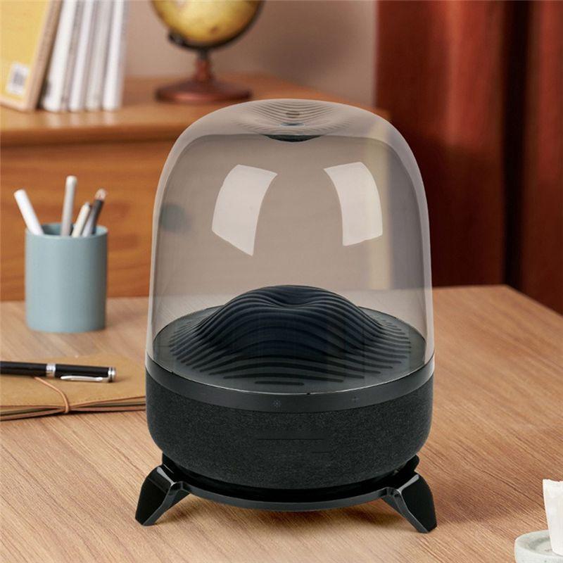 ABNR Acrylic Speaker Stand Portable Audio Speaker Desktop Mount Holder Compatible For /Kardon Aura Studio3/4 Speaker