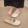 Soft bottom bag head slippers women's summer wear new cool slippers flat bottom lazy half slippers drag