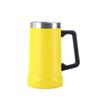 304 Stainless Steel Vacuum Insulated Coffee Tumbler with Handle - Portable Customizable Brazilian Beer Cup