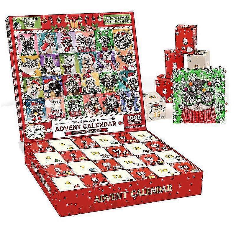 Advent Calendar Christmas Jigsaw Puzzle Christmas Emporium 1008 Pieces Puzzles - Mishan