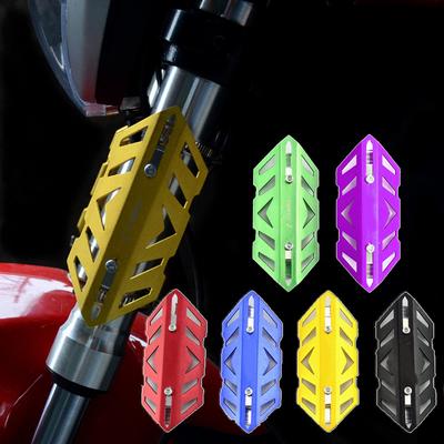 Motorcycle Front Shock-proof Protective Tongs 40-63mm Colorful Stainless Steel Grip for Honda Yamaha