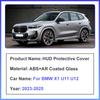 For BMW X1 U11 U12  2024 2025 HUD Protection Cover Dustproof Head Up Display Reflective Anti-scratch Screen Car Accessories