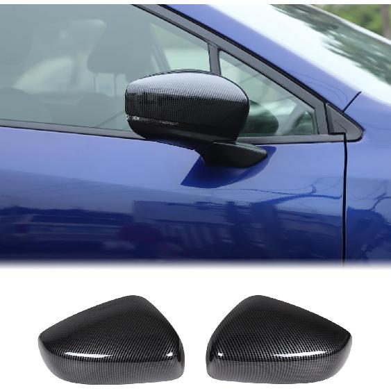 

Car Door Rear View Mirror Cover Compatible with Subaru Crosstrek 2023 2024 Rearview Mirror Guard Cover Outside Housing Wing Mirror Protective Cover Carbon Fiber Pattern