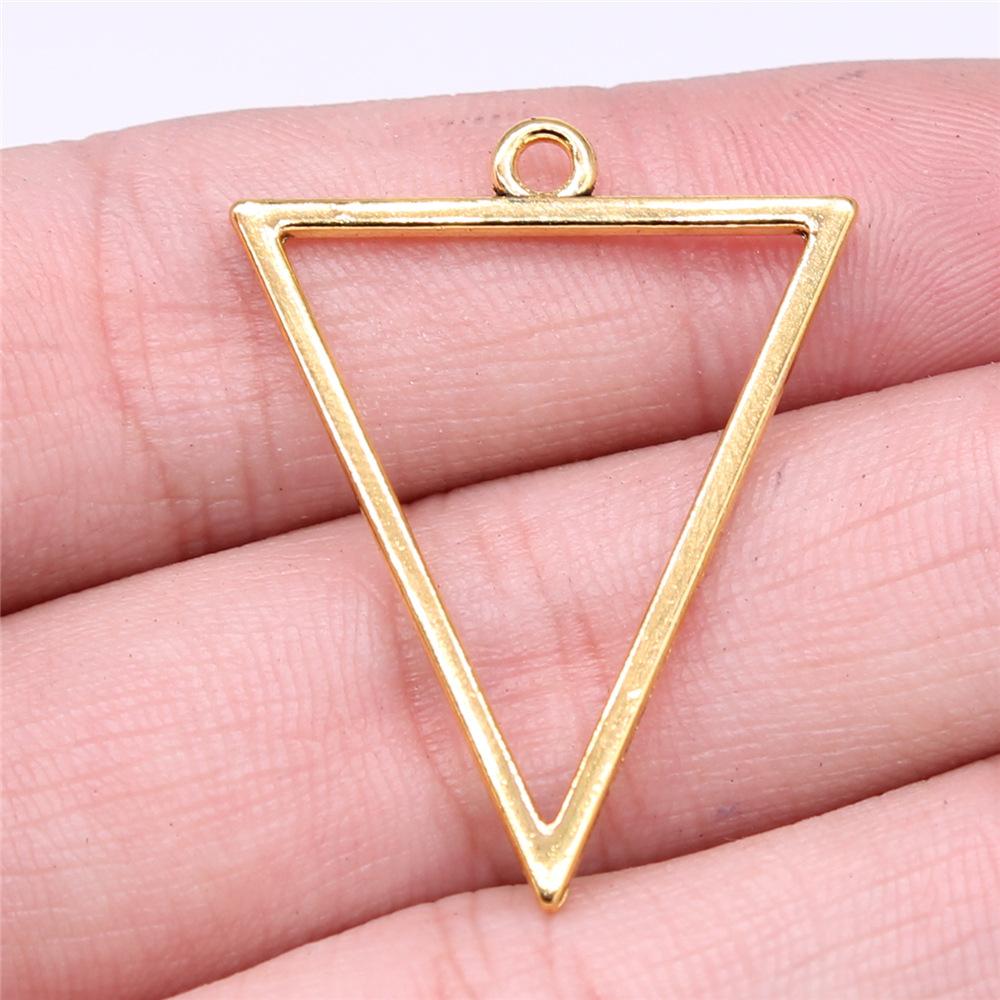 10pcs Vintage Water Droplets Charms For Earring Making DIY Earring Making Findings Accessories Earring Parts