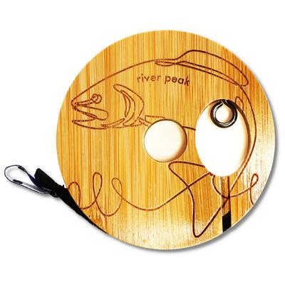 River Peak Bamboo Tackle Spool Art (03_Harigane Trout)