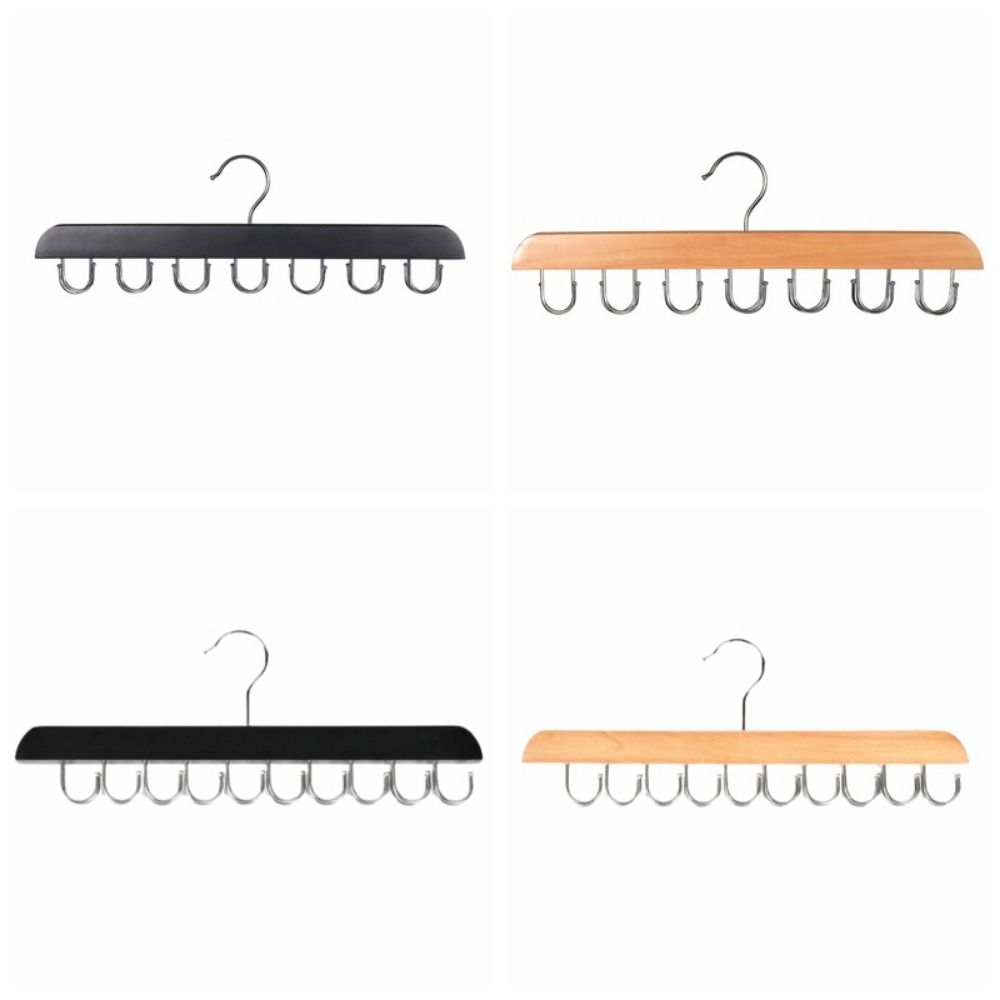 

Деревянная вешалка для бюстгальтера для шкафа, вешалки для нижнего белья большой емкости, универсальный органайзер для шкафа для дома