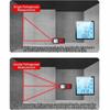 High Precision Laser Rangefinder Rechargeable Laser Range Finder  Construction Site