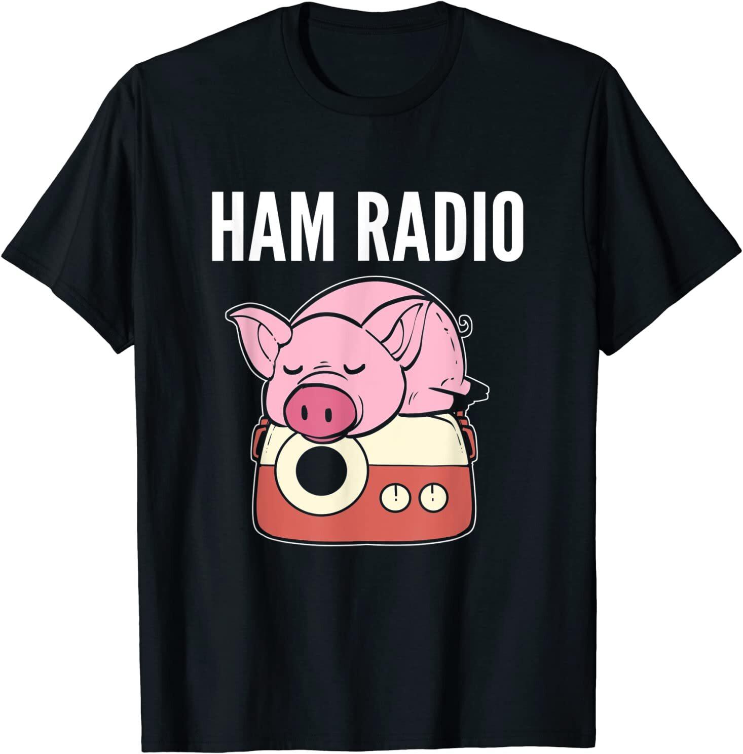 Ham Radio Newscaster T-Shirt Size S-5XL M
