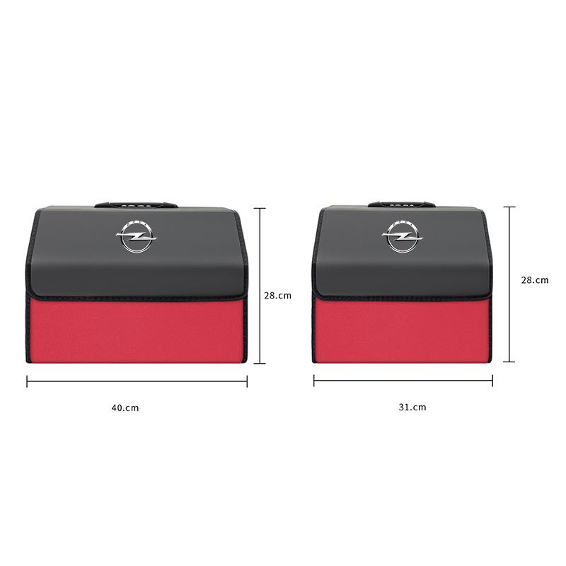 Auto-Aufbewahrungsbox Mehrzweck-Leder-Organizer-Tasche Auto-Innenraum für Opel Corsa D Astra Insignia Mokka Adam Combo OPC H G J C A DX