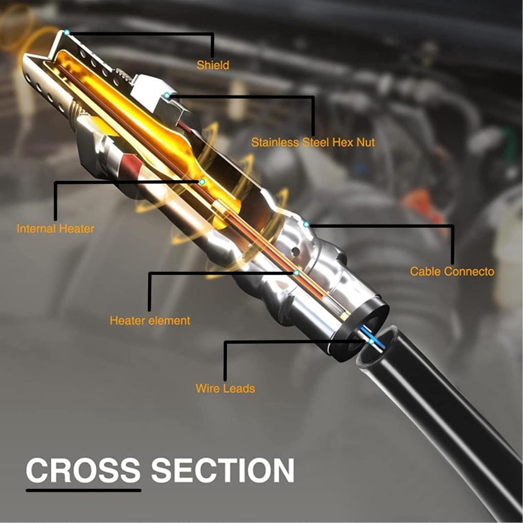 Oxygen Sensor 234-4169 O2 Sensor Compatible with Lexus GS400 LS400 SC400 LS600H LX470 LX570 Toyota 4Runner Land Cruiser Sequoia Tundra 89465-50060