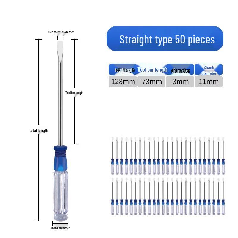 High Hardness Magnetic Torx Screwdriver Set - Includes Phillips, Slotted, and Flat Head Screwdrivers
