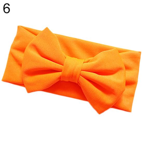 Drăguț pentru copii mici, de culoarea bomboanei, cu fundă elastică, accesoriu pentru bandă de păr