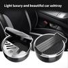 Compact Car Ashtray with Li Odor Resistant Cigarettes Holder Vehicle Cupholder Portable Ashtray ABS for Car Cup Holder