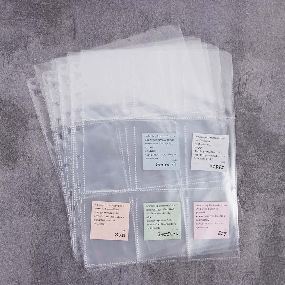 Card Stock Photo Albums 90 Pockets Card Sleeves Card Storage Wallets Coin Holders Gaming Card