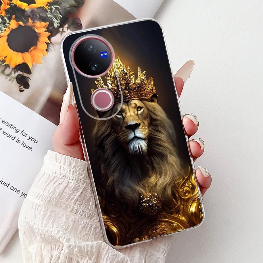 For Vivo V50 Case V2427 Phone Case 2025 New Fashion Butterfly Silicone Soft Cover For Vivo V50 Lite VivoV50 5G Shockproof Bumper