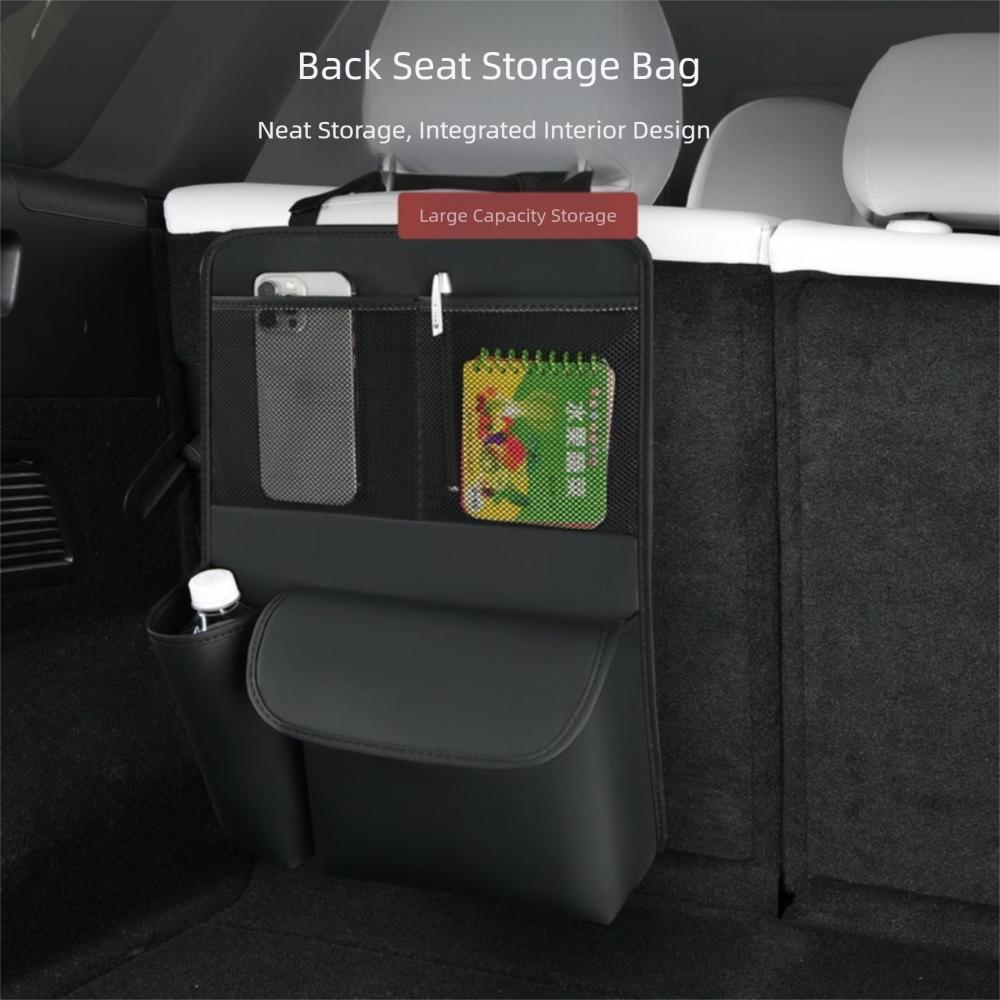 Multi-Pocket Backseat Storage Bag Multi-functional Hanging Organizer Car Interior Accessories