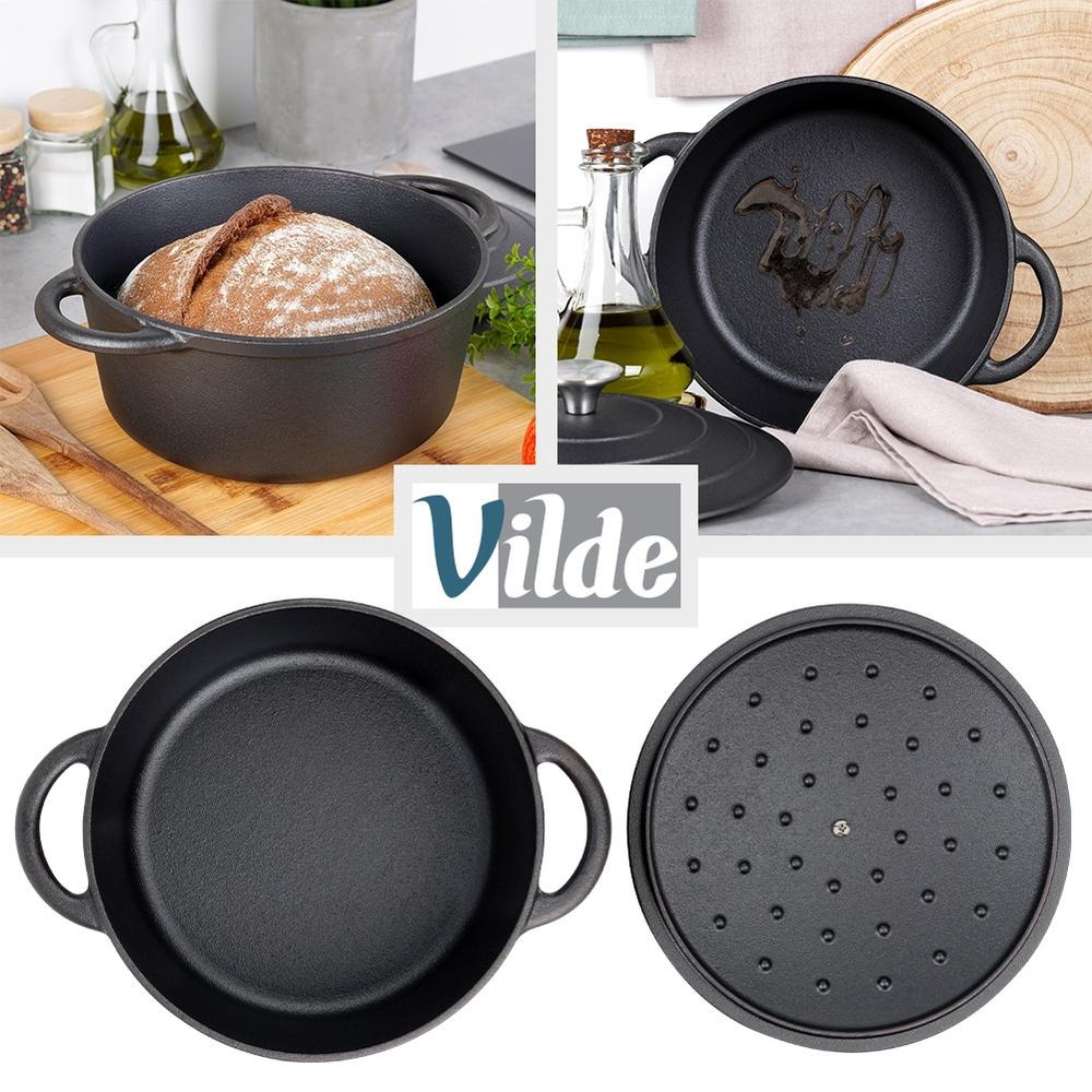 Cast iron pot with lid CAST LINE 22 cm, 2.6 l
