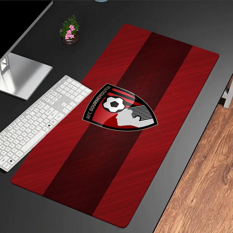 Tappetino per mouse AFC Bournemouth, base in gomma, tappetino da scrivania per esports, tappetino per mouse per giocatori e uso in ufficio, scrivania da gaming, tappetino facile da pulire
