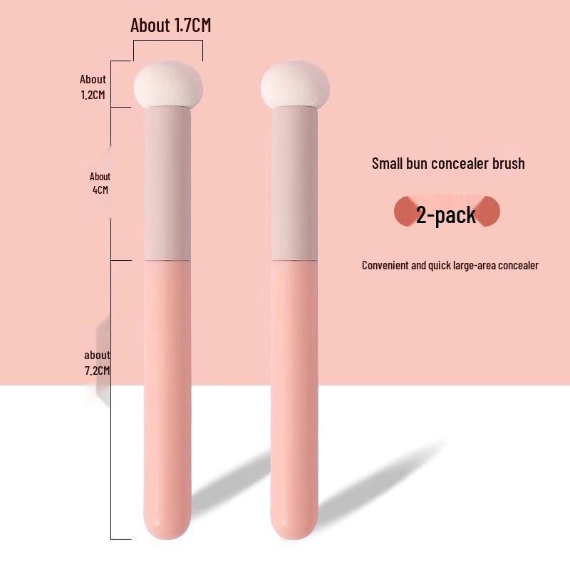 

Mushroom Head Concealer Brush: Portable Sponge for Dark Circles & Acne Marks