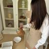 Cotton Towel Apron With Striped Pattern For Caf Cooking And Art Studio Use