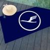 Fashion print L-Lufthansa Towel Drying Bath Towel Applicable To Light Swimming Camping Yoga Beach Out