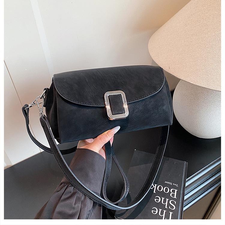 Women s Bag 2026 New Model High-End Fashiable Mobile Phe Bag, Niche Single-Shoulder Crossbody чёрный