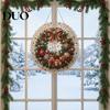 Creative Gifts for Adults DIY Christmas Sun Catcher Kit, Faux Pearl Art Hanging Ornament, Santa Claus Holiday Ornament Tools Xmas Tree Craft