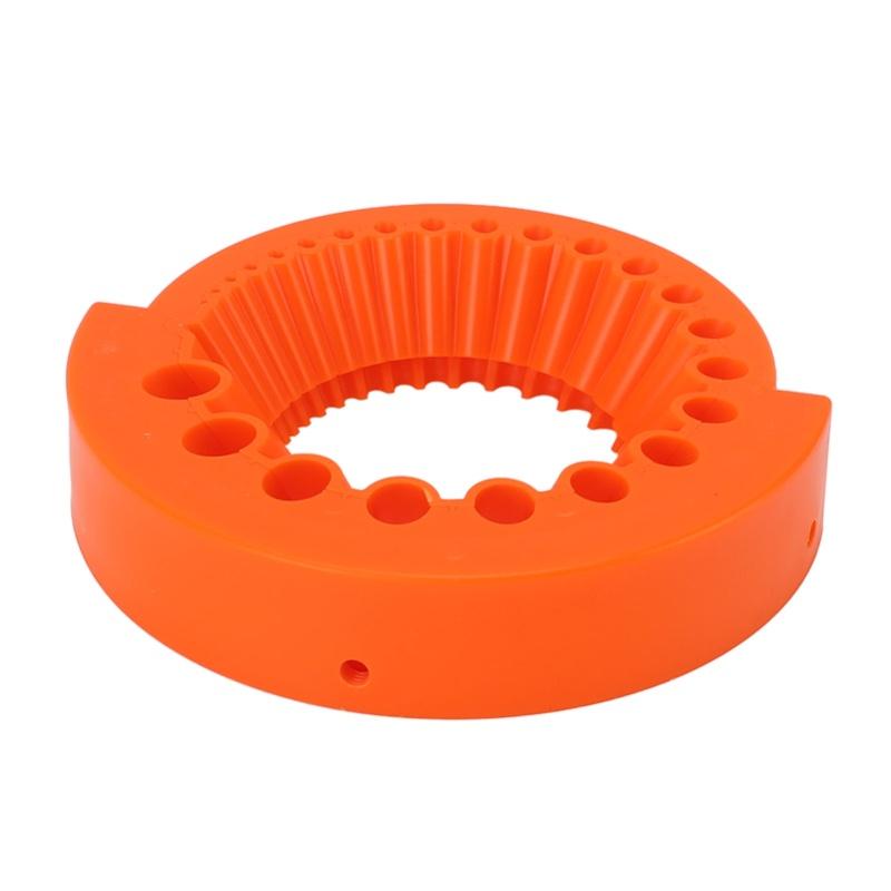 Drill Bit Sharpener For Angle Grinder ABS Power Drill Bit Grinding Attachment For 2 To 13mm Drill Bits Orange