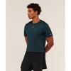 Gymshark Running T shirT Deep peTrol Blue A3c2s Udrl