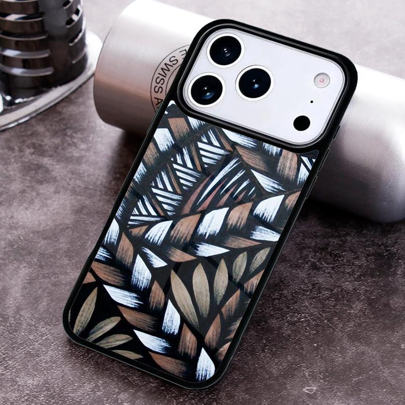 Maori Tribal Samoan Polynesian Soft Phone Case for iPhone 17 16 15 Pro Max Air 14 13 12 11 Plus Shockproof Capa Cover